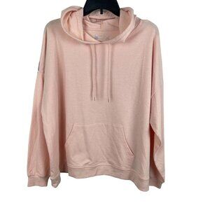 Xersion Hooded Women Sweatshirt pullover Loose Fit Polyester/Cotton size xl